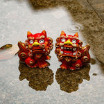 Load image into Gallery viewer, Hand Painted Lion Ornaments and Handmade Handicrafts
