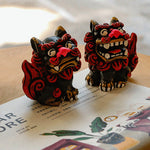 Load image into Gallery viewer, Hand Painted Lion Ornaments and Handmade Handicrafts
