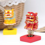 Load image into Gallery viewer, Moving Head Spring Lion Hand-Painted Car Ornaments
