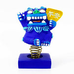 Load image into Gallery viewer, Moving Head Spring Lion Hand-Painted Car Ornaments
